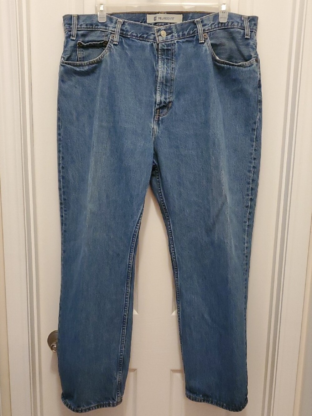 GAP Relaxed Fit Men’s Denim Jeans 🌻 Medium Blue 40x32